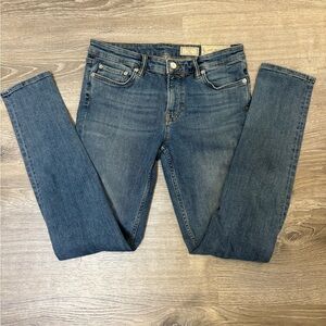 Ladies Allsaints Jeans Mast Low Rise Skinny SZ 29